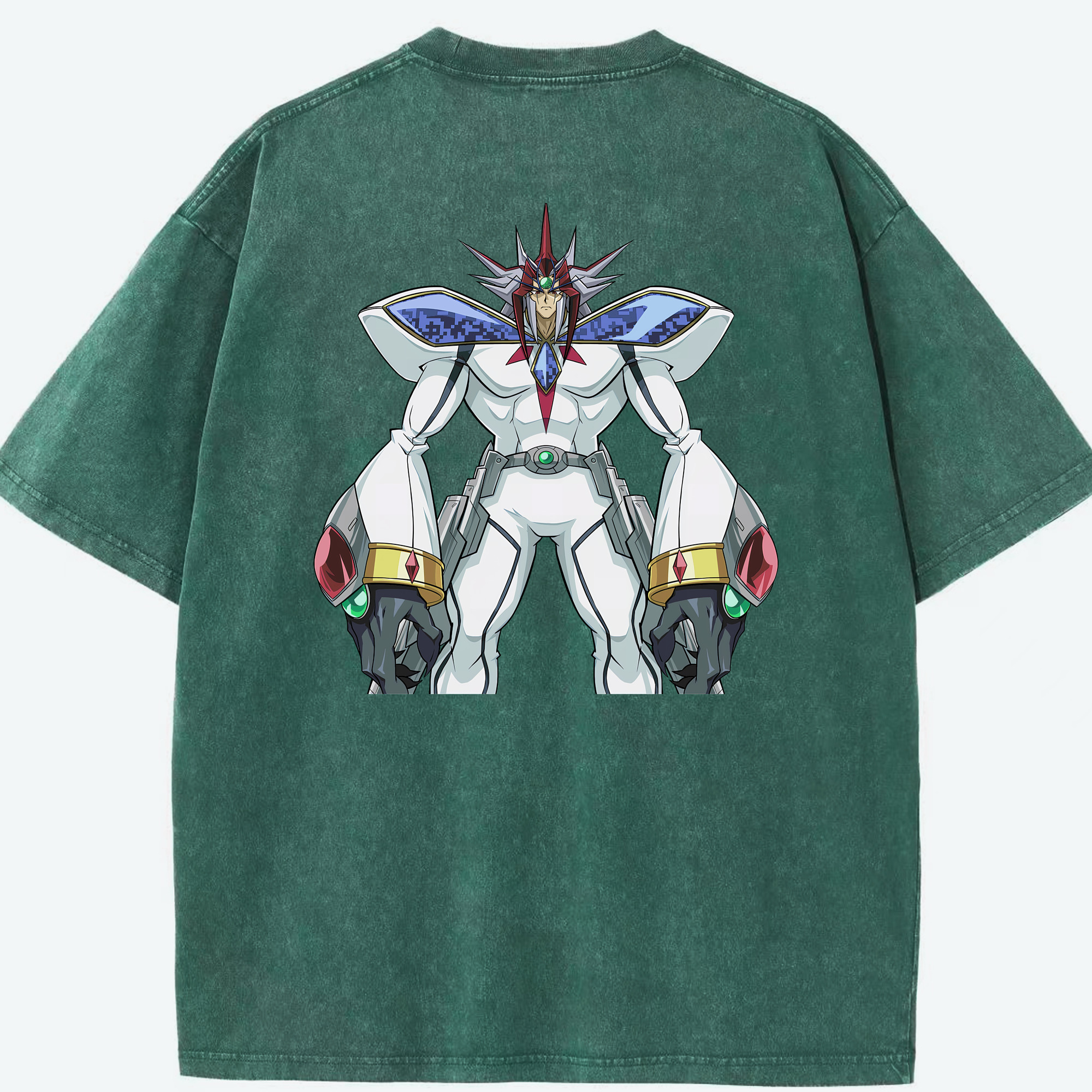 （画像用） 遊☆戯☆王 Yu-Gi-Oh! 綿100% ヴィンテージ風 半袖Tシャツ（背面プリント）